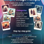 100 Gemini AI Couple Image Prompts ❤️
